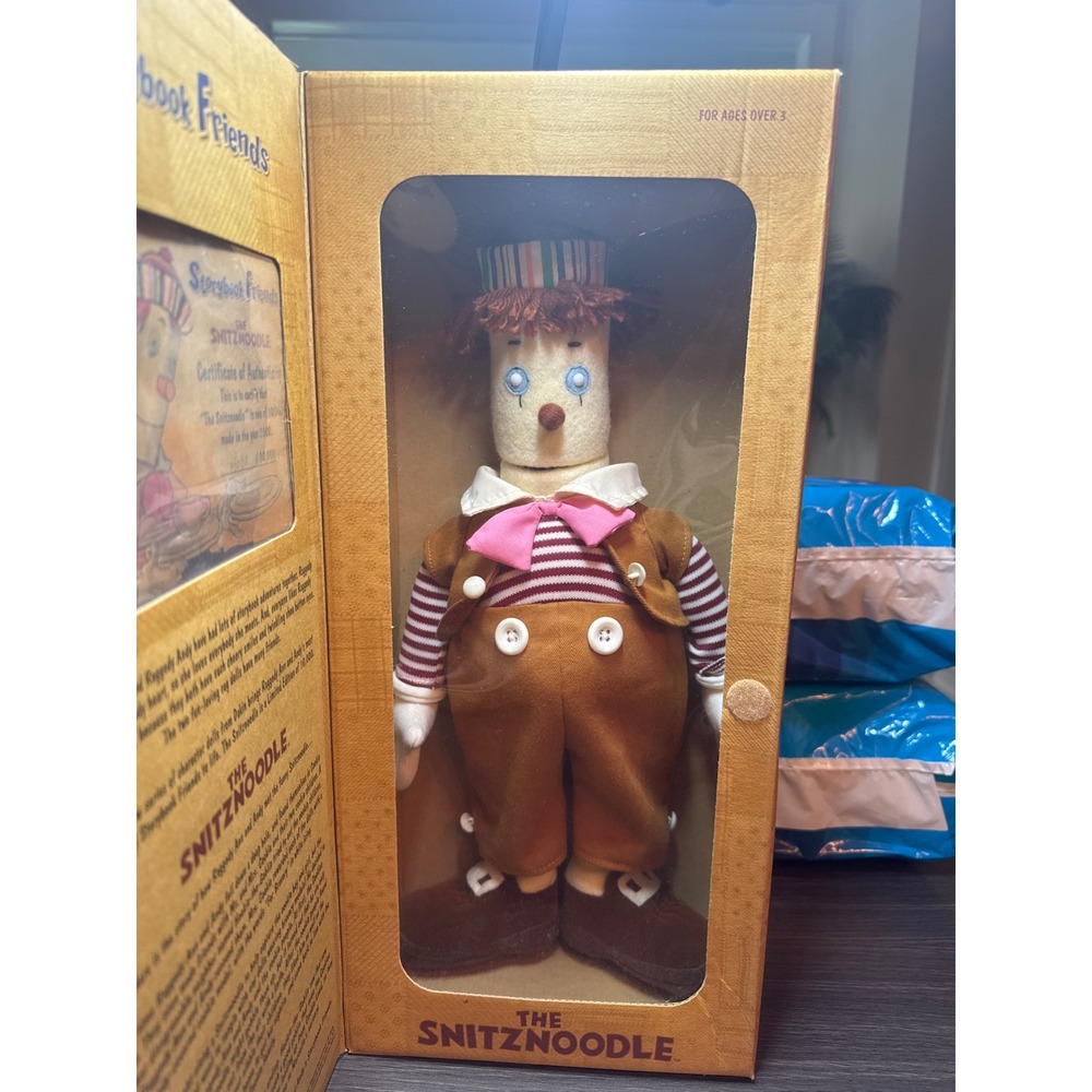 Dakin Raggedy Ann Andy Storybook Friends The Snitznoodle Limited Edition Doll